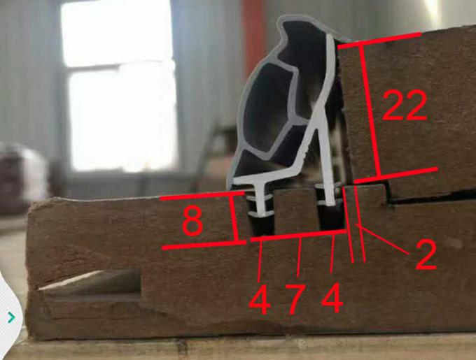 Sound Insulation Weather Stripping For Metal Exterior Doors