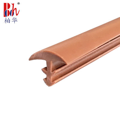 Solid T Shape Wooden Door Seal Strip Pvc Weather Strip Easy Installation