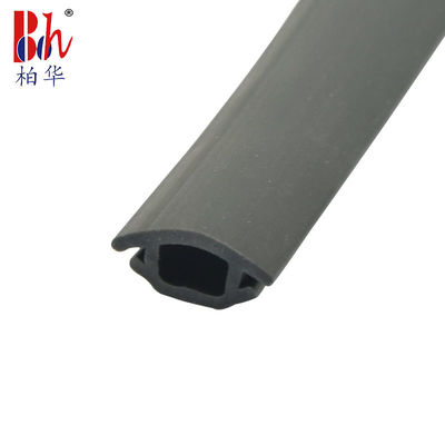 500M / Roll Pvc Rubber Door Seal TPE Anti Collision Groove Cover For Aluminium