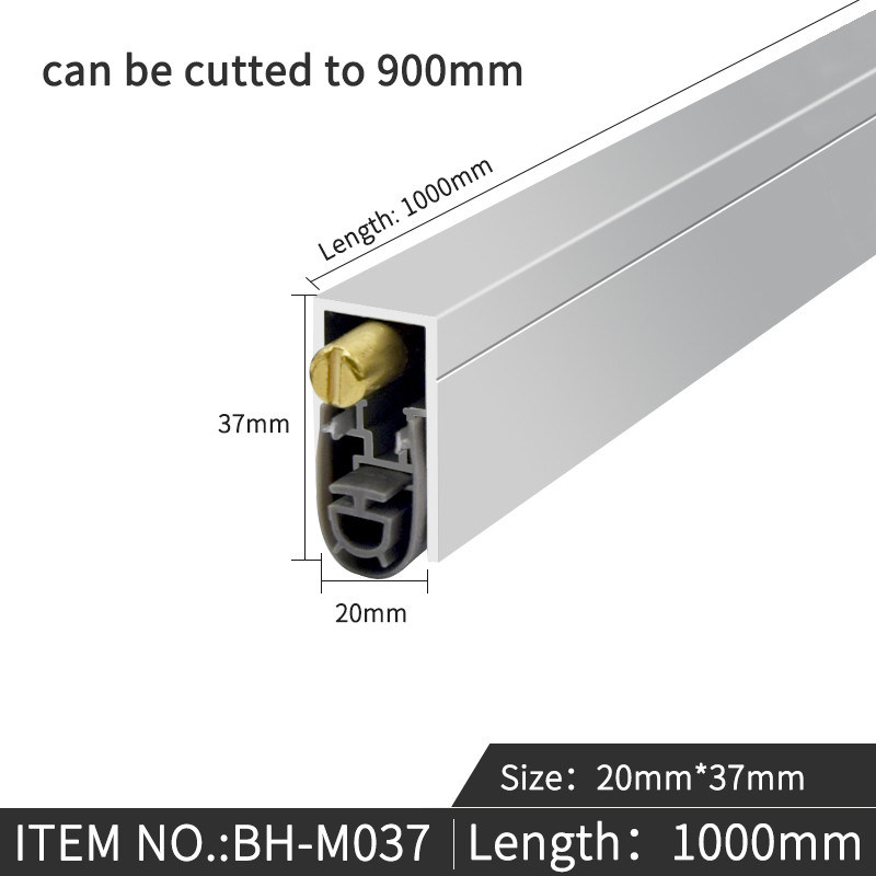 Automatic Door Bottom Seals Acoustic Seals Fully Cover Silicone Rubber