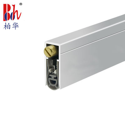 U Shape Automatic Dorp Down Door Bottom Seals Fully Cover Rubber Strips