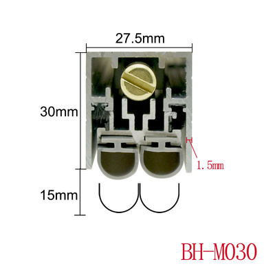Automatic Aluminium Door Bottom Seal With Retraction Adjustment 915mm Length