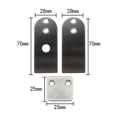 Durable Automatic Door Bottom Seals 20*37mm Aluminum Weather Strips