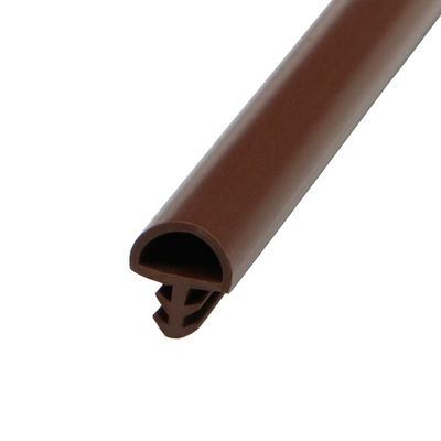 Anticollision Wooden Door Seal Strip Slot Type Pvc Rubber Door Seal