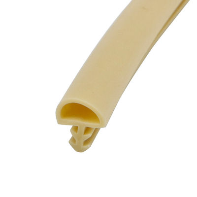 Anticollision Wooden Door Seal Strip Slot Type Pvc Rubber Door Seal