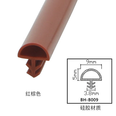 Wooden Door Silicone Weather Stripping Sound Insulation Draught Excluders