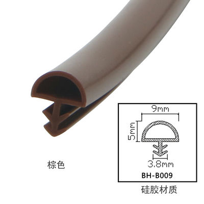 Wooden Door Silicone Weather Stripping Sound Insulation Draught Excluders