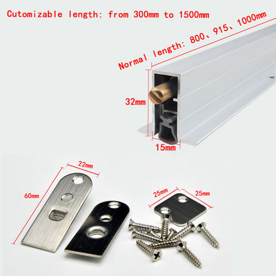 Sound Rated Basic Automatic Door Bottom Seals With Side Edge