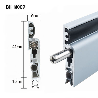 Dustproof Auto Door Bottom Seal Screw Fixed Surface Mounted Weatherstrips