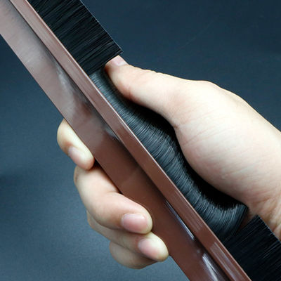 Self Adhesive Door Bottom Seal Strip Flexible Brush Type Door Sweep