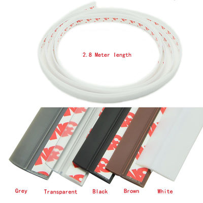 Windproof Wardrobe Door Seal Strip 3M Self Adhesive Weather Stripping