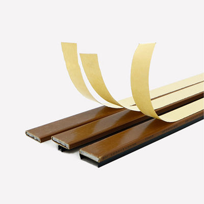 Brown Pvc Seal Strip With Side Fin Sodium Silicate Filling Intumescent