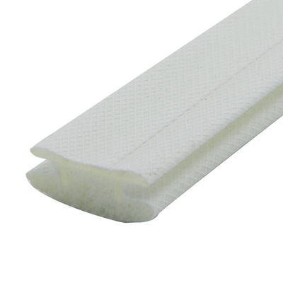 PU Foam Sliding Wardrobe Door Seals Strips Anti Collision With 13mm Base Width