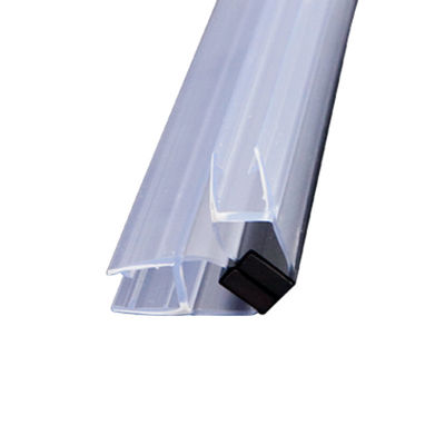 10mm 90° Bathroom Shower Door Seal Strip PVC Magnetic Door Weatherstrip