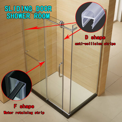 F Shape Pvc Shower Seal Strip Shower Screen Seal Replacement