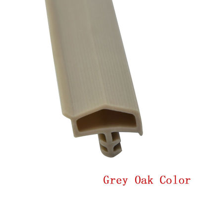 Roof Shaped Wooden Door Seal Strip Thermoplastic Elastomer Seals With Fin 12x6mm