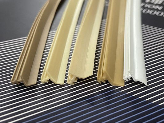 ODM watertight PVC Weather Stripping Seals For Wooden Skirting Board 9.7*9.5mm