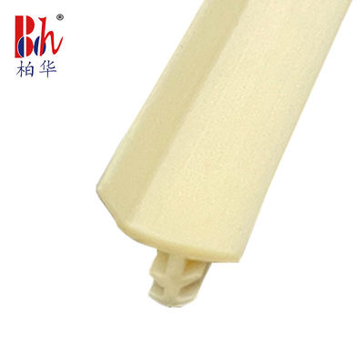 Soft Rubber PVC Weather Stripping For Wooden Skirting Board 7*4mm