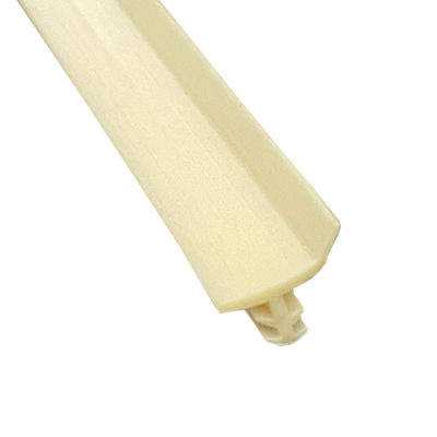 Soft Rubber PVC Weather Stripping For Wooden Skirting Board 7*4mm