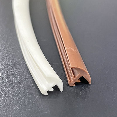 Solid T Shape Wooden Door Seal Strip Pvc Weather Strip Easy Installation