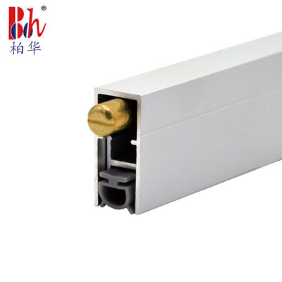 14*30mm Automatic Door Bottom Seals Aluminium Alloy Drop Down Seals For Fire Doors