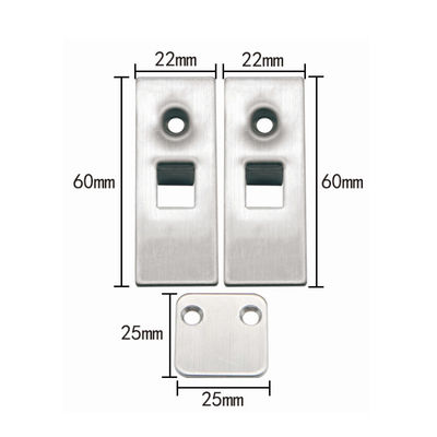 Acoustic Automatic Drop Door Bottom Seal Concealed Type With Side Collar