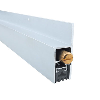 RAVEN RP38 Automatic Door Bottom Seals H Shaped Clear Anodised Finish