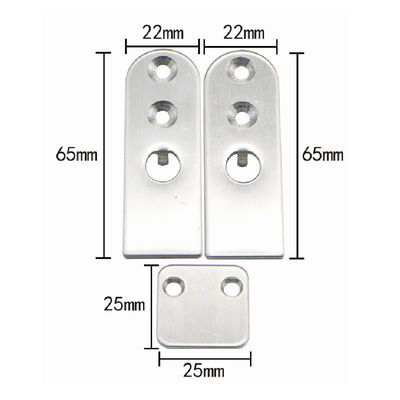 6063 Aluminium Concealed Door Bottom Seal U Shaped For Wooden Door