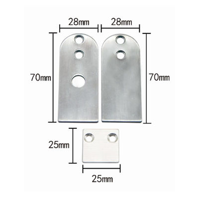 20*37mm Concealed Door Sweep Bottom Seals U Shaped For Wooden Door