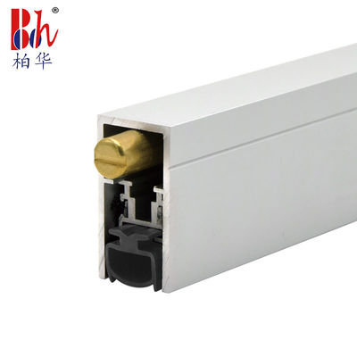 20*37mm Concealed Door Sweep Bottom Seals U Shaped For Wooden Door