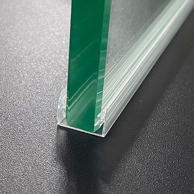 Co Extruded PVC Weather Stripping 10mm Glass Door Strip waterproof