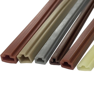 PVC TPE Wardrobe Sliding Door Dust Seal Strip With Noise Reduction