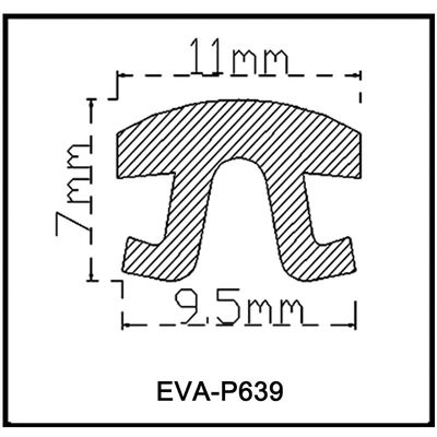 Translucent EVA Anti - Slip Strips For Drying Rack Clothes Hang Bar