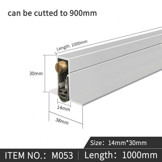 Fully Cover Type Automatic Door Bottom Seals for Metal Door Acoustic