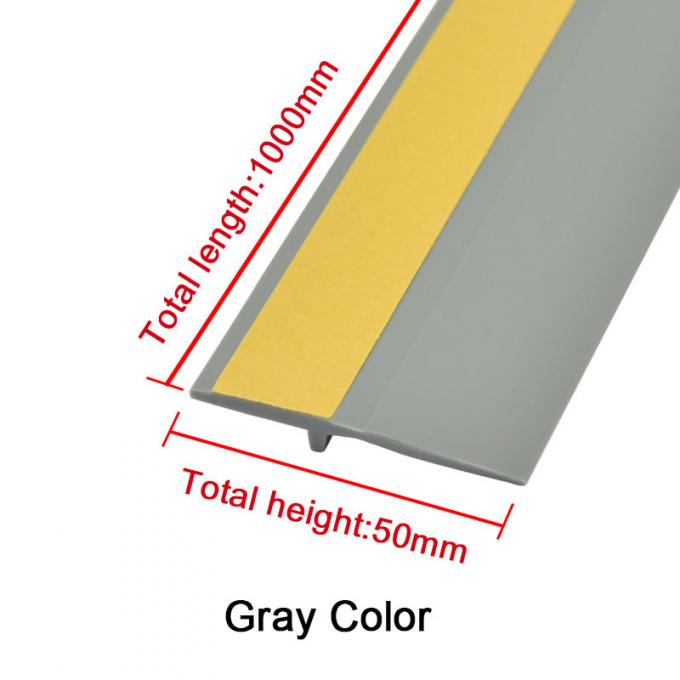 30mm Gaps Water Proof Door Bottom Seal Strip Gray Color